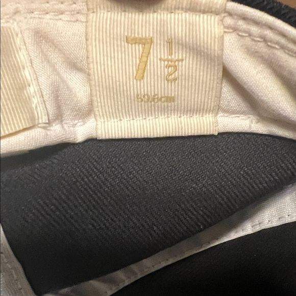 AIME LEON DORE X NEW ERA CHAIN STITCH YANKEES FITTED HAT 7 1/2 NAVY - Picture 8 of 9